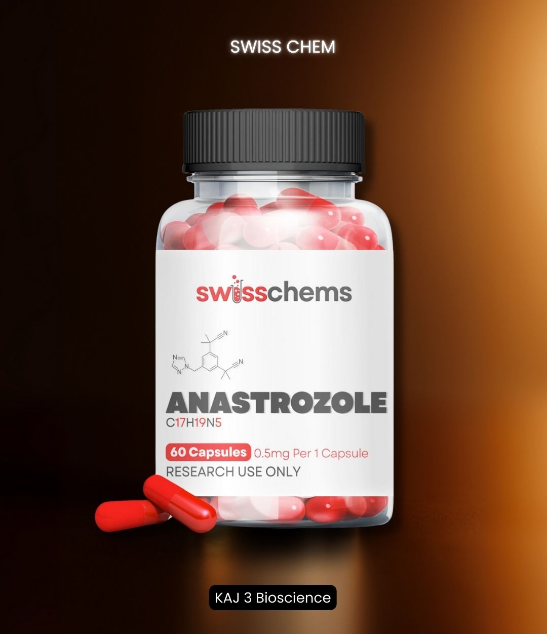 Anastrozole, 30mg (0.5mgcapsule)