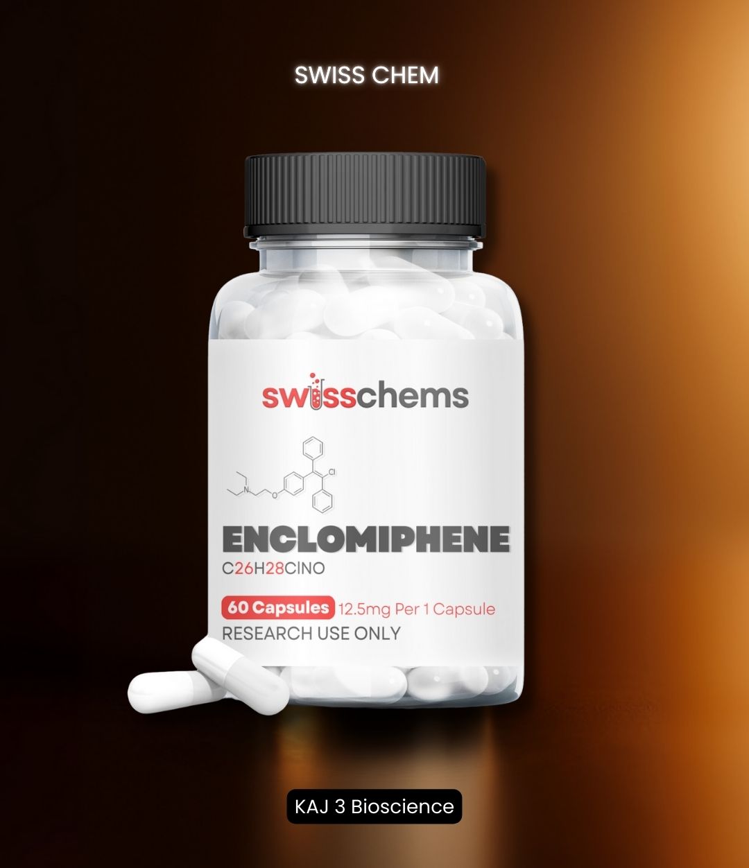 Buy Enclomiphene (12.5mg/capsule)